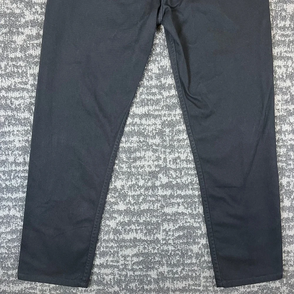 Calvin Klein Jeans Easy Fit Mens 30x30 Black Denim Straight Leg 100% Cotton